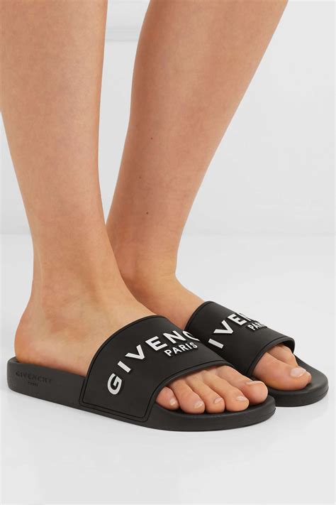 givenchy rubber slides replica|GIVENCHY Logo.